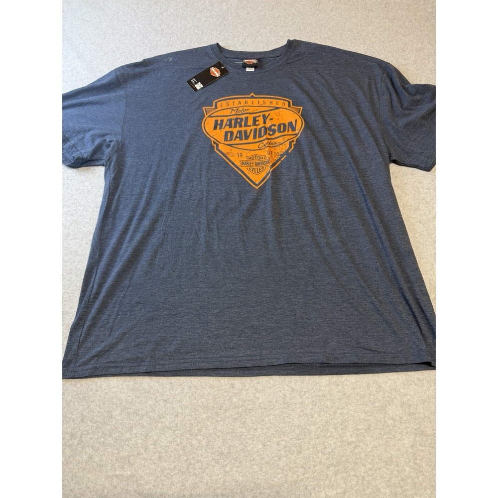 NEW Harley-Davidson HD King Triton Graphic T Shirt Womens 3XL Virginia Beach Tee